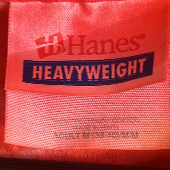 Set of 2 Tie Dyed Retro Hanes Heavyweight Preshrunk Cotton Short Sleeve Tees - Picture 5 of 8